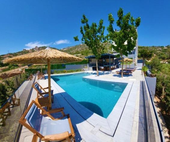 "Stergiou Luxury Apartment 2Nd Floor" Με Κοινη Πισινα Saronida Kültér fotó
